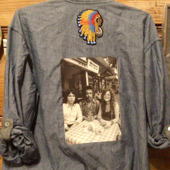 Upcycled denim Joplin Hendrix Morrison - Picture 1 of 4